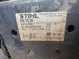 a label on the back of a machine that says stihl re16k