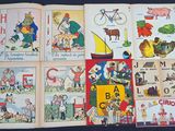 many children ' s books with pictures of animals and letters