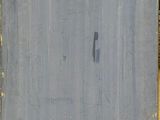 an image of a painting of a blue square with a hole in the middle