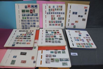Amérique du Sud - Une collection de timbres oblitérés s/FA a…