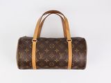 louis vuittou bag in brown and tan