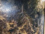 a picture of a painting on the wall of a room