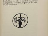 a book with a picture of a bird on it
