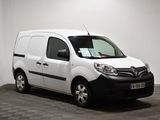 a picture of a white van parked in a room