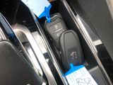 a remote control in the center of a car