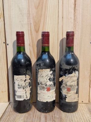 3 Bouteilles Château La Gigoterie, Premières côtes de Blaye,…