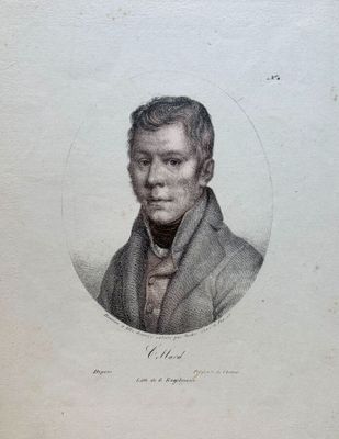 un vieux dessin d'un homme en costume-cravate