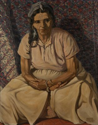 Pierre NIMIER (1917) La fatma Huile sur toile signée en bas …