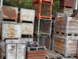 a lot of crates and crates that are stacked up