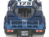 an image of a blue race car on a white background