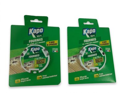 Lot de 2 - KAPO VERT - Ce gel appât au Spinosad traite 85 gr…