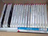 a lot of books that are in a box