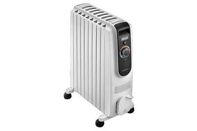 a close up of a white heater on a white background