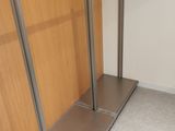 a picture of a bathroom with a toilet and a shower stall