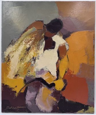 Emile BELLET (1941-2002) Paysan