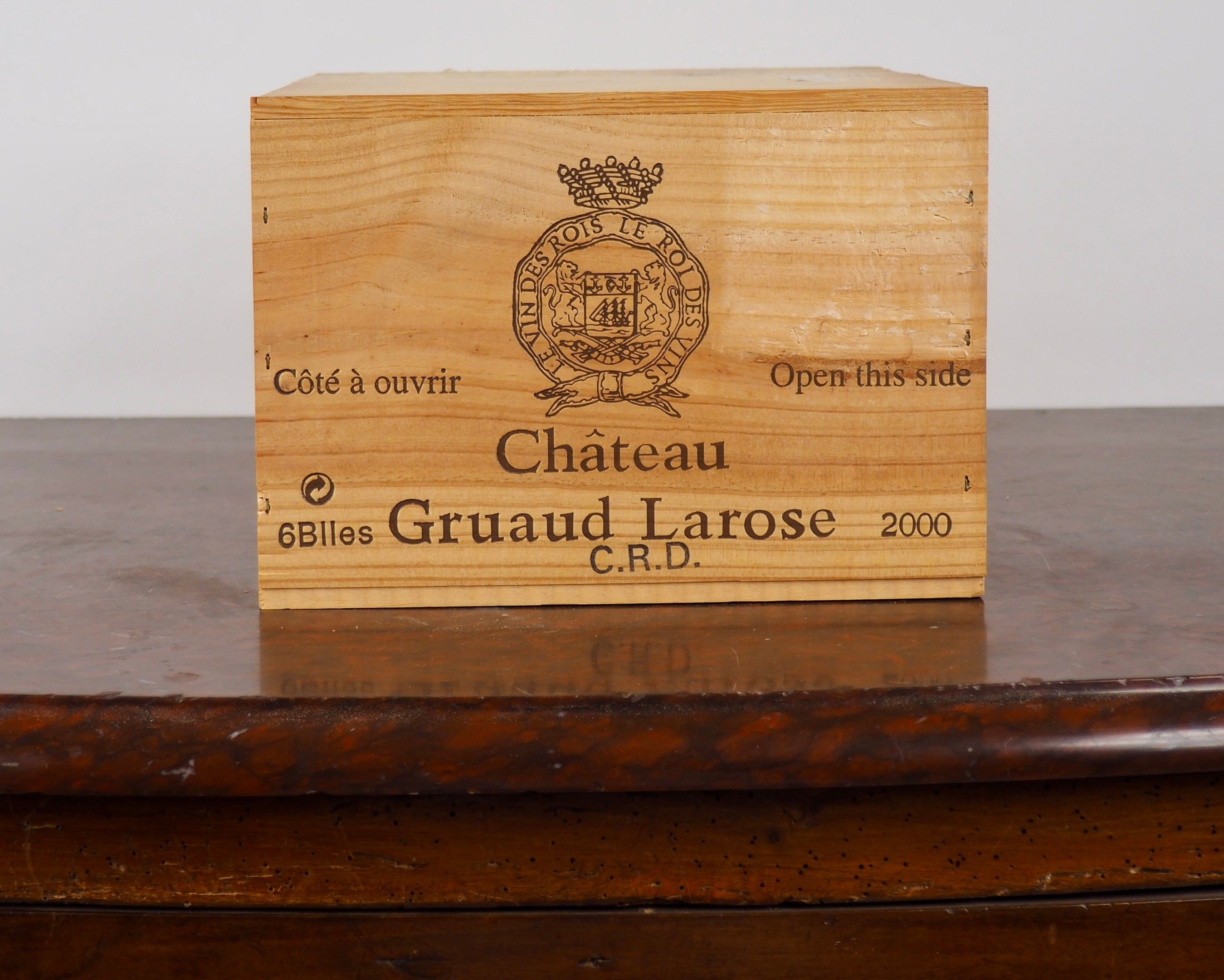 6 BOUTEILLES CHÂTEAU GRUAUD LAROSE GCC SAINT JULIEN - 2000 - CBO - #4