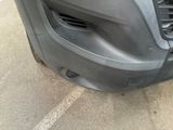 a close up of the front bumper of a car