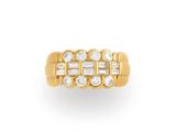 Bague en diamant et or 18 carats