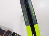 a pair of skis and a pair of skis on a table