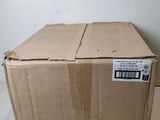a cardboard box that is sitting on a table