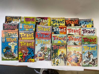 24 ALBUMS TITAN Du 13 au 26, puis du 30 au 36, puis 41, 50, …