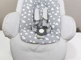 a baby car seat that is sitting on a table