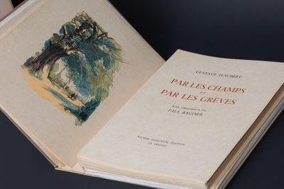 un livre ouvert sur lequel figure l'image d'un arbre