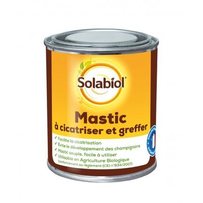 Solabol : mastic, cicatrisant et râpe