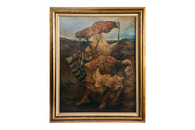 Marc DAVET (Né en 1951) La Cavalière - Photo 1