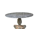an image of a table with a bird on top of it