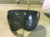 a pair of goggles sitting on a counter next to a sink