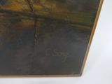 an image of a picture of a painting on a white surface