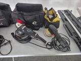 a table with a variety of tools and tools on it