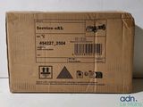 an image of a box with a price label on it sitting on a table
