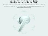 an image of a pair of airpods with the caption of an image of a white object