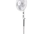an image of a white fan sitting on top of a stand