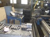 many machines that are working in a factory together