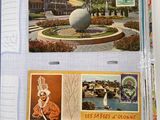 a book with pictures of different places on it