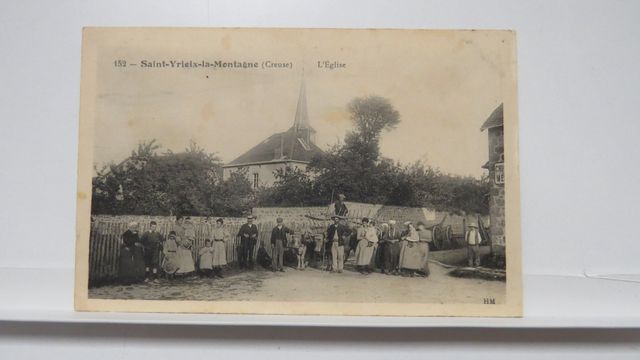 St-Yrieix-la-Montagne : L’Église (HM 152) TBE. Carte très rare !!...