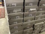 a lot of boxes that are stacked on top of each other