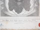 an old black and white photo of a woman in a headdress
