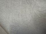 a close up of a piece of fabric that has been stitched together