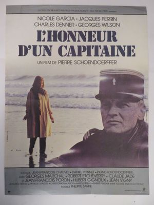 une affiche du film « L'honneur d'un capitaine »