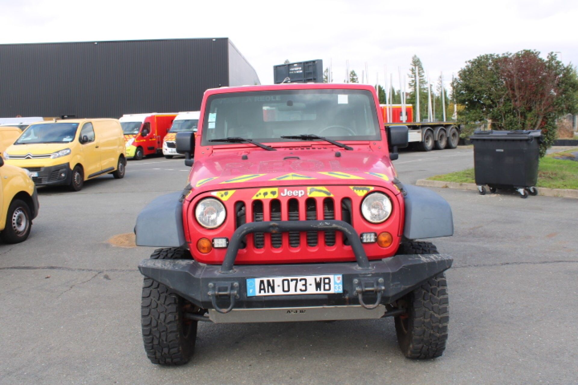 JEEP WRANGLER 2.8 CRD - VENDU SANS BARRE ROUGE A LA CHARGE D…