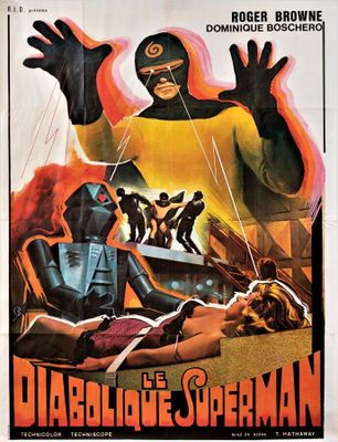 Cinéma - Erotica - Belinsky. « Le diabolique superman » 1969… - Photo 1