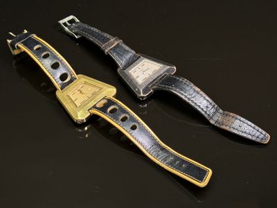 SANDOZ Montre bracelet homme à boitier trapézoïdal en métal …