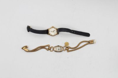 Montre LIP et montre art déco, en métal