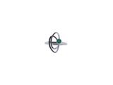 an image of a ring with a green stone in it