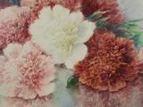 a painting of a bunch of flowers in a vase