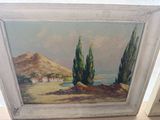 a picture of a picture of a painting on the wall